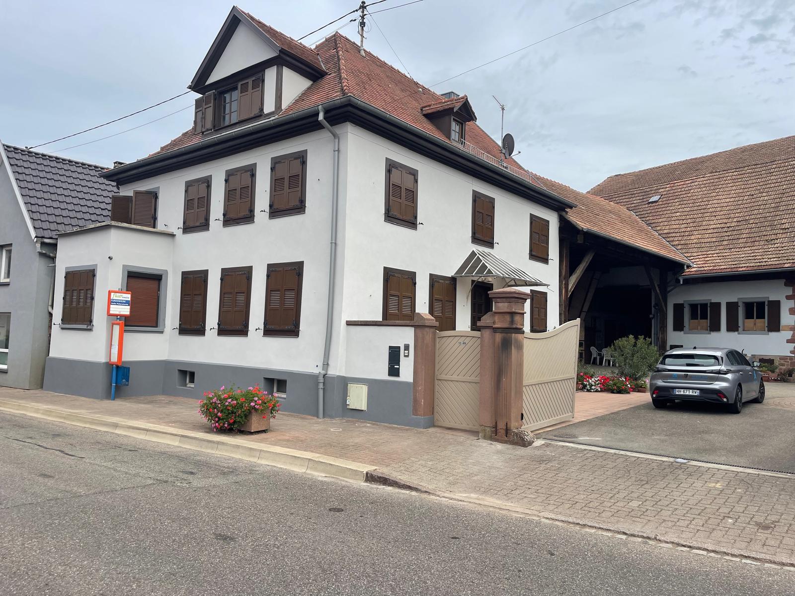 Chantier de façade par Crépi Centre en Alsace